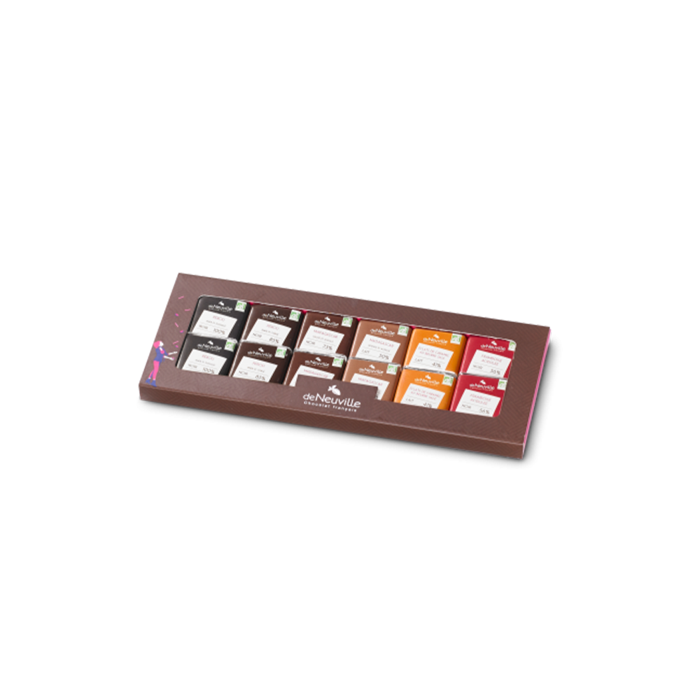 Coffret 24 carrés Dégustation