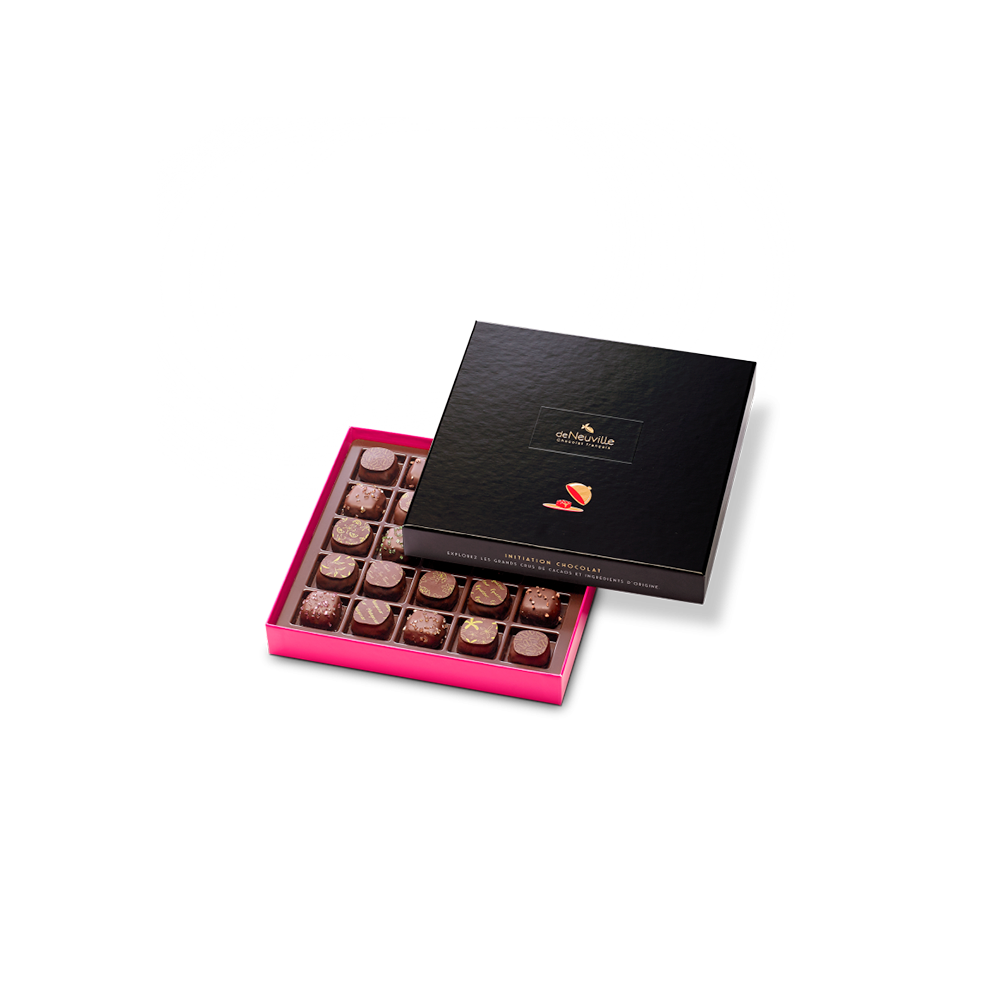 Coffret Initiation 25 chocolats noirs