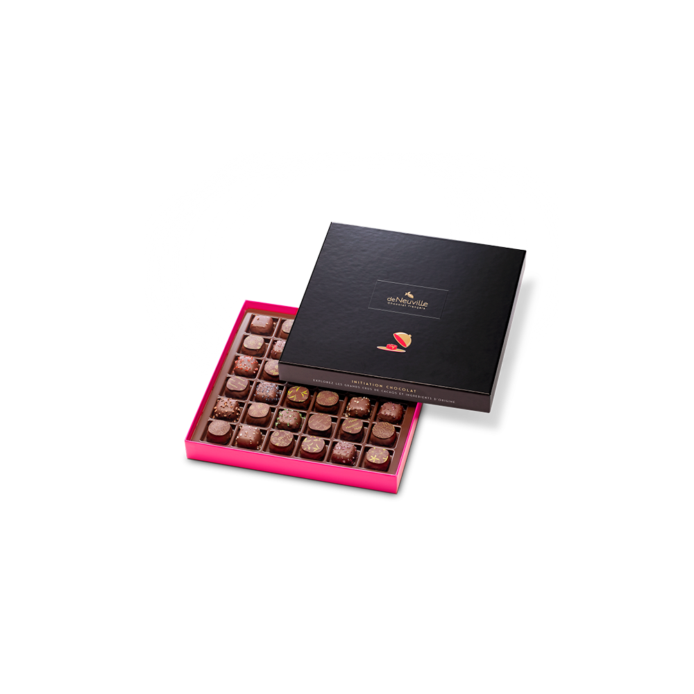 Coffret Initiation 36 chocolats noirs