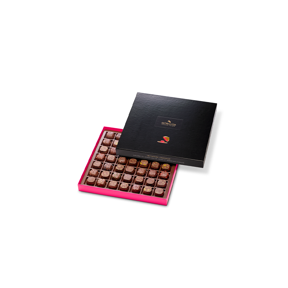 Coffret Initiation 49 chocolats noirs