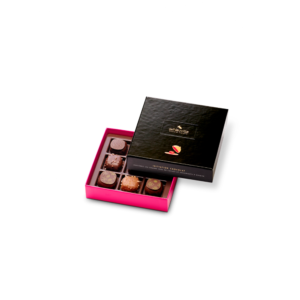 Coffret Initiation 9 chocolats noirs et lait