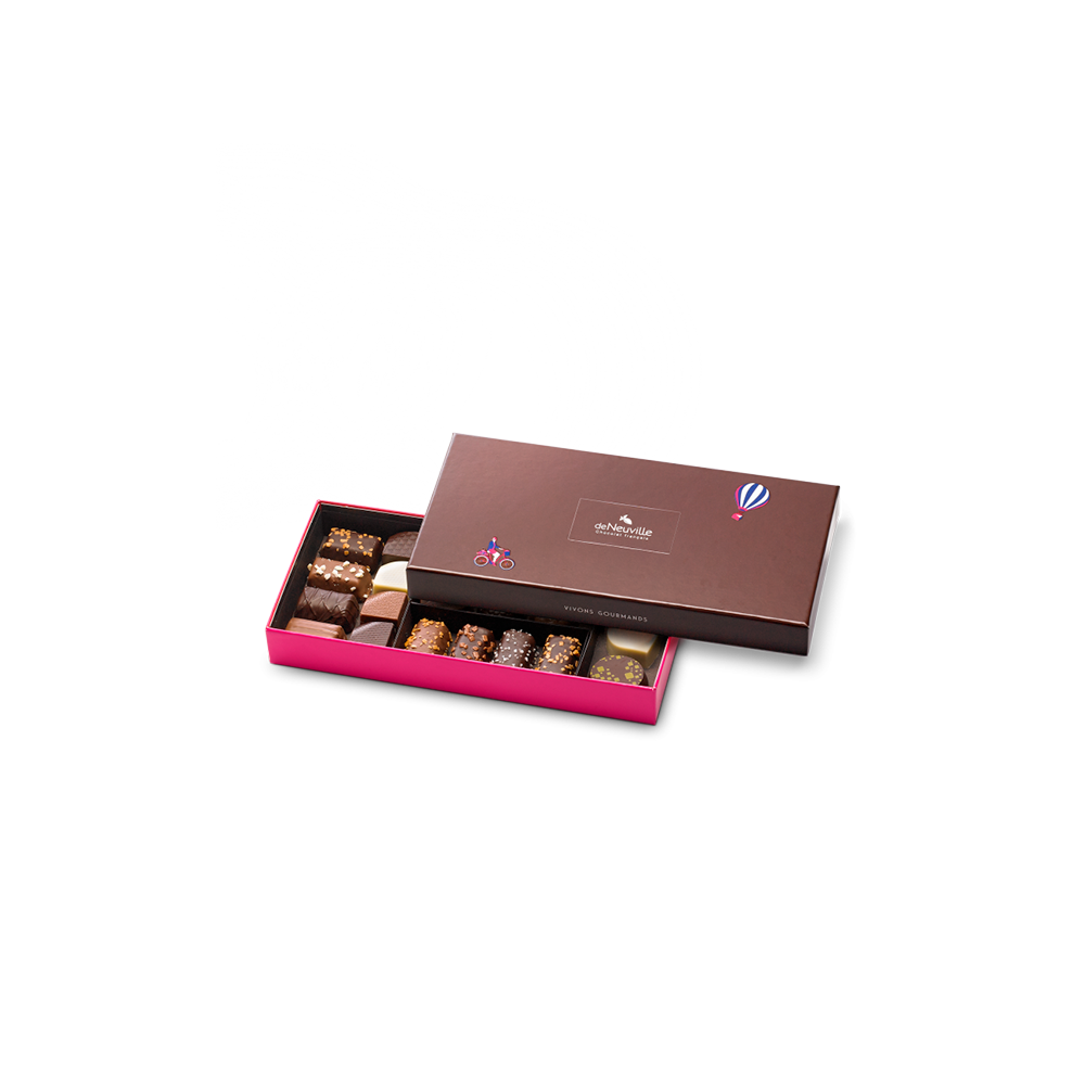Petit coffret de chocolats Français