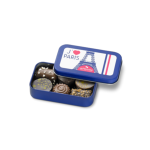 Petite boite métal "J'aime Paris"