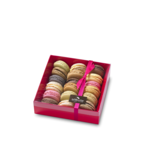 Coffret 18 macarons